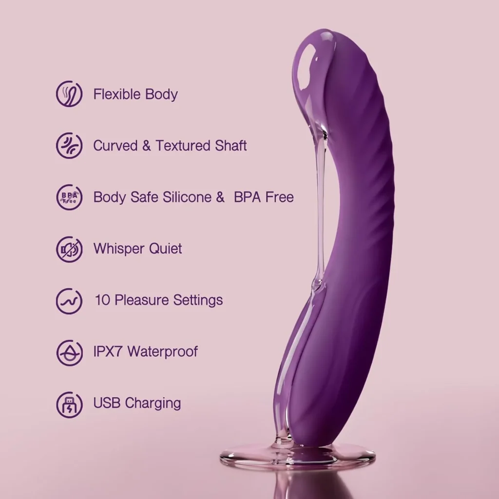 10 Mode G Spot Vibrating Dildo in Pakistan