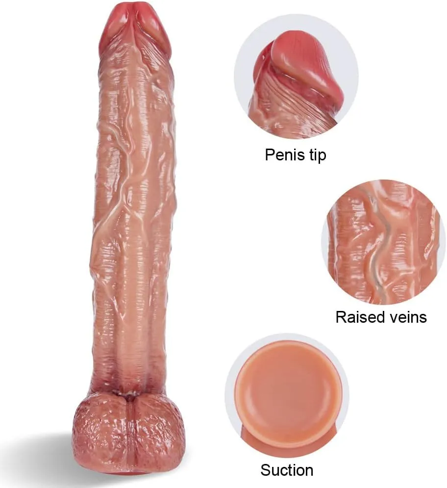 12 Inch Strap On Dildo Harness in Pakistan