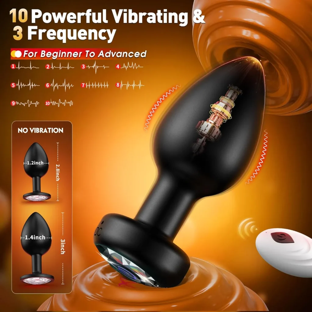 3 PCS Vibrating Anal Plug Set in Pakistan