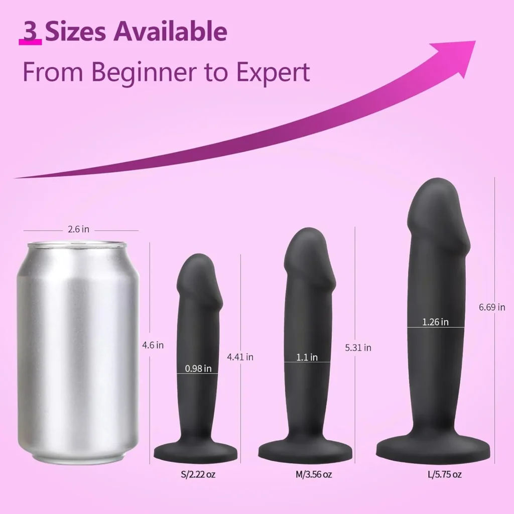 3 Size Silicone Anal Plug Kit in Pakistan