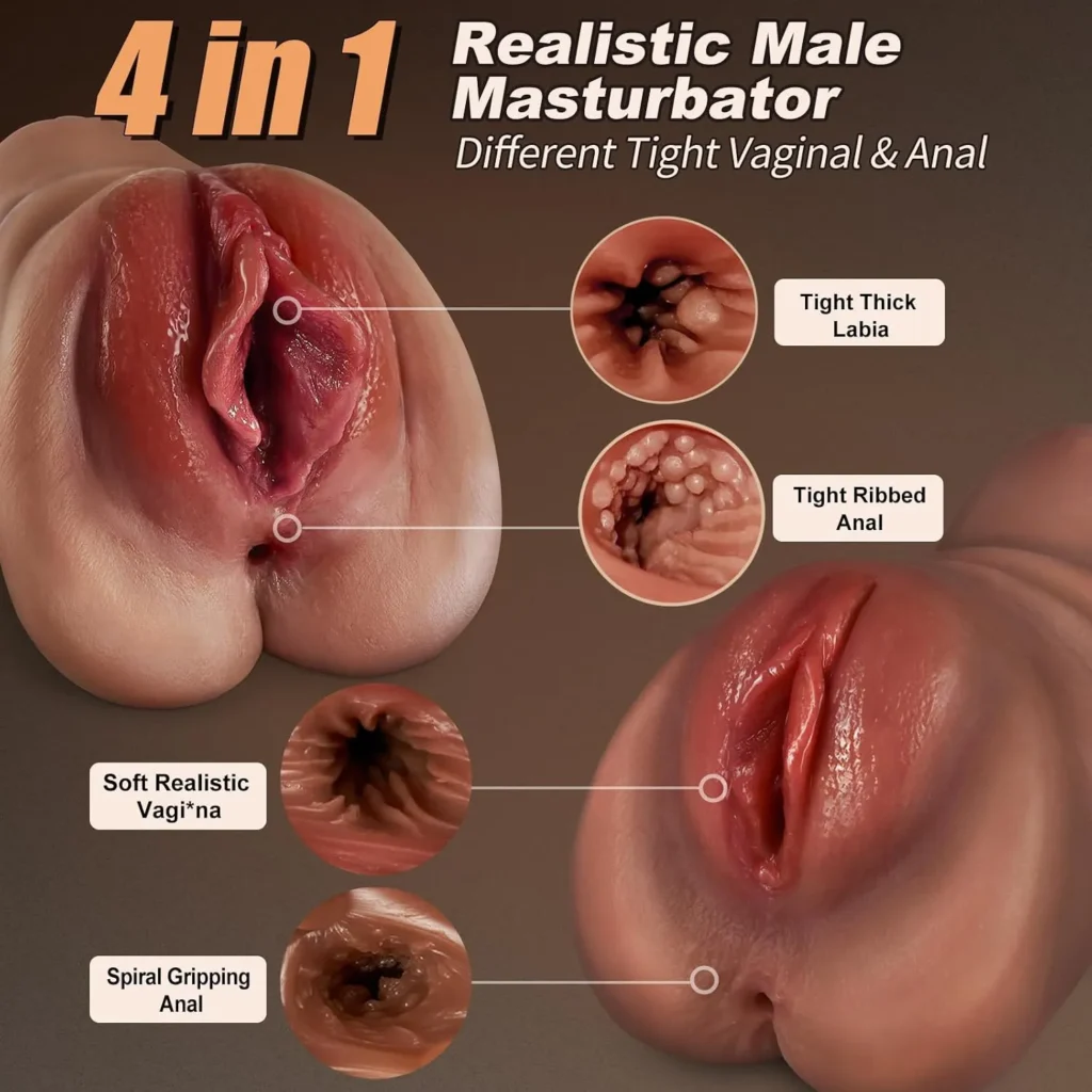 4 in 1 Pocket Pussy Male Masturbator in Pakistan
