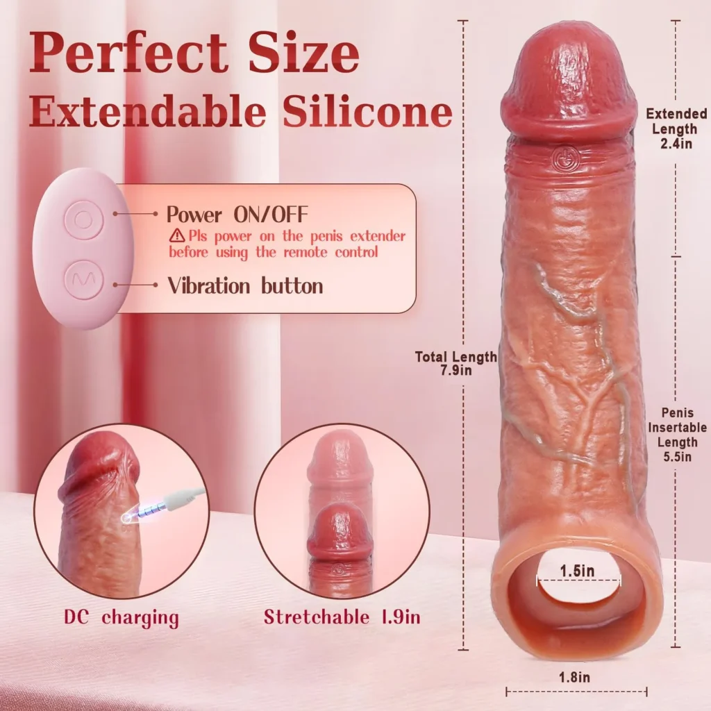 5 in 1 Penis Sleeve Vibrator in Pakistan