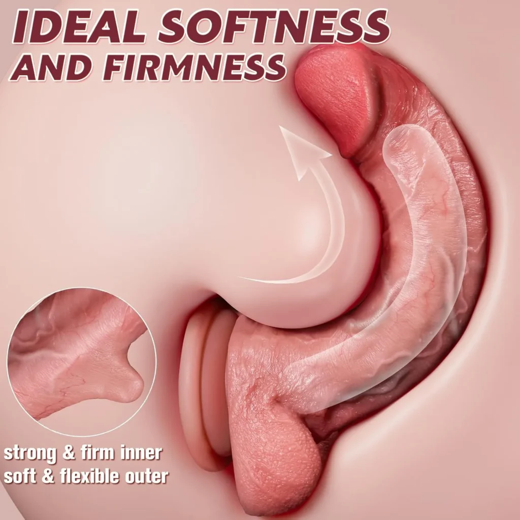 6 Inch Realistic Silicone Dildo for Women