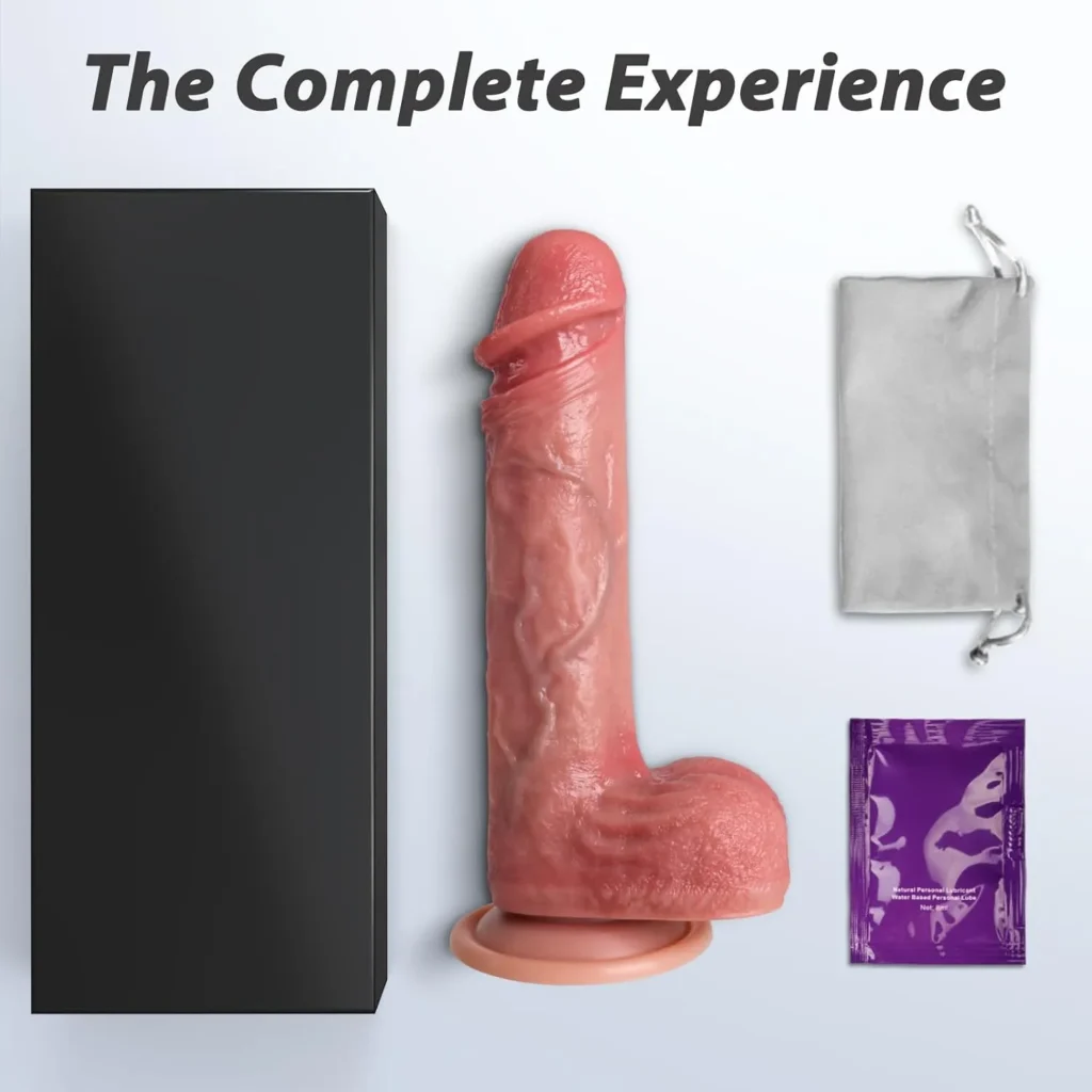 8 Inch Dual Density Silicone Dildo in Pakistan