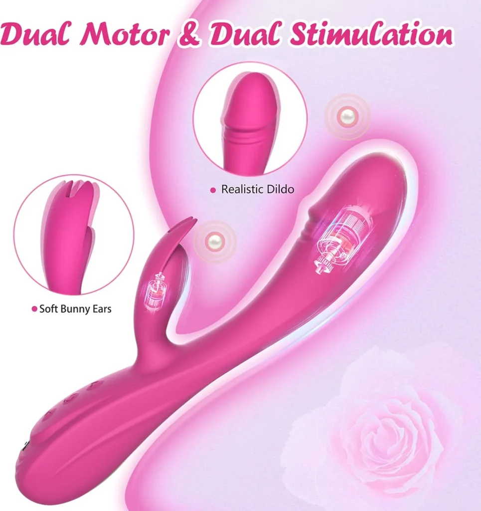 8 Inch Rabbit G Spot Vibrator in Pakistan