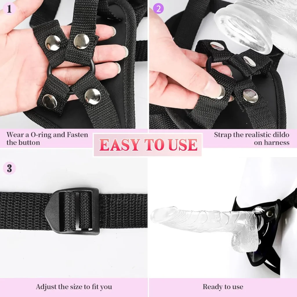 8 Inch Realistic Strap On Dildo in Pakistan