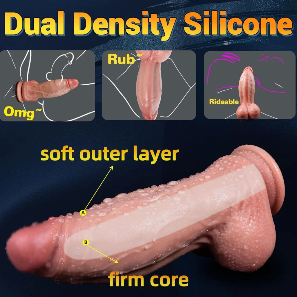 8 Inch Thick Big Realistic Dildo in Pakistan