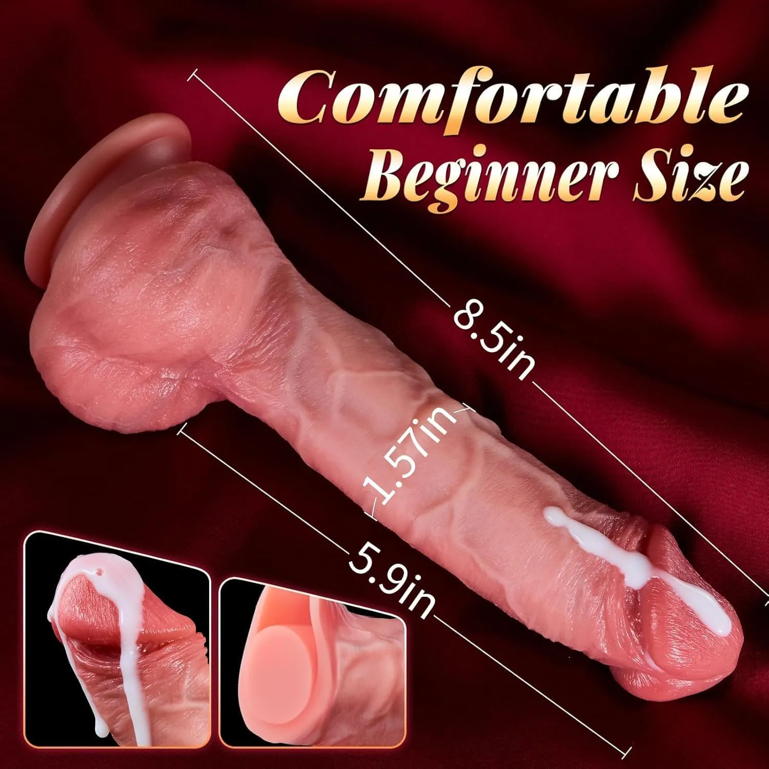 Best 8 Inch Realistic Dildo in Pakistan