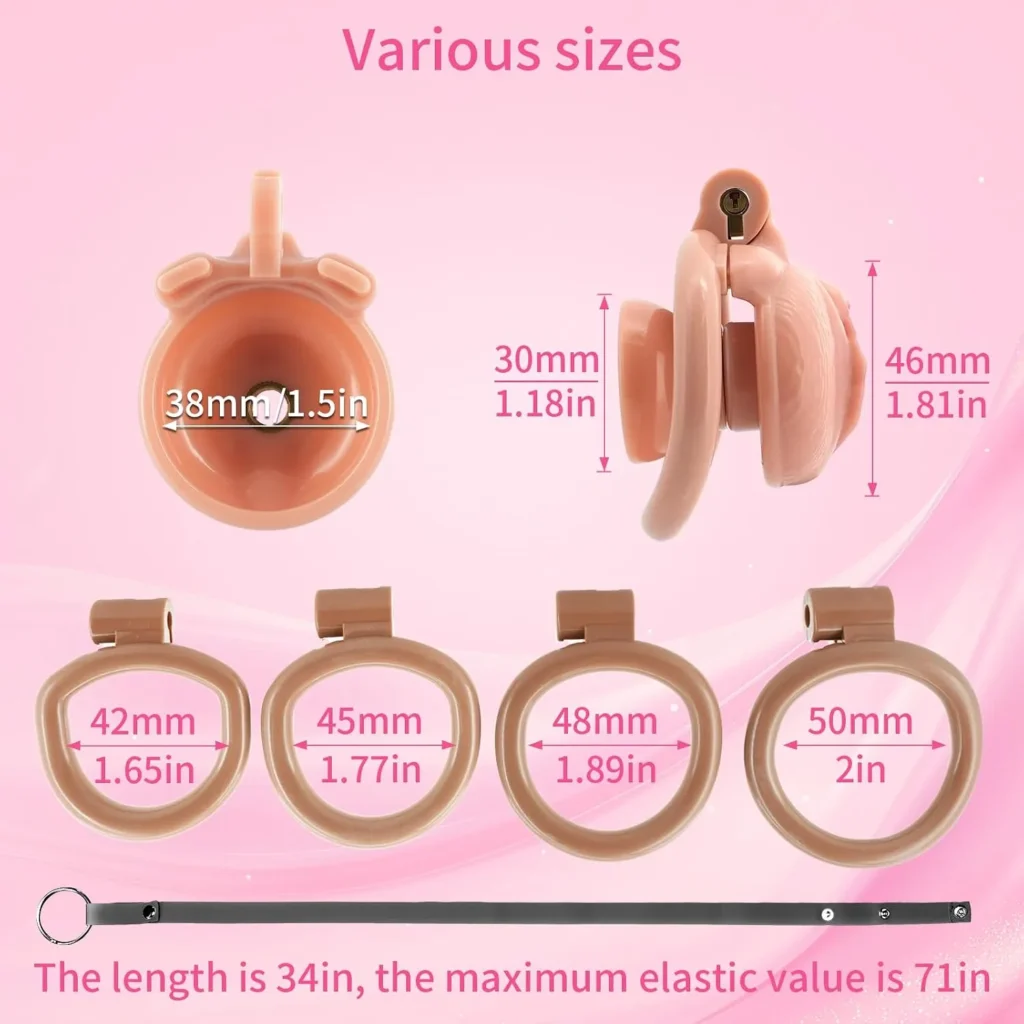 Inverted Resin Chastity Cage in Pakistan