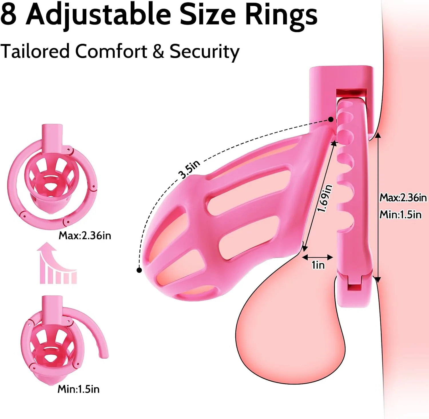 Lightweight Male Chastity Cage Pakistan