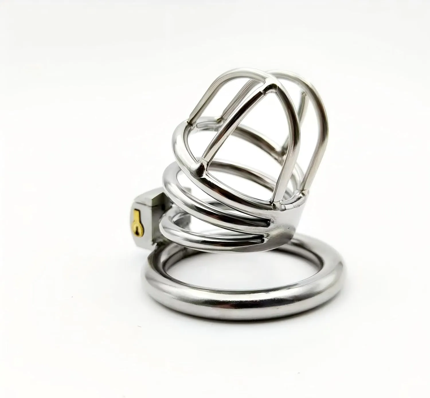 Metal Chastity Cage with 3 Rings in Pakistan