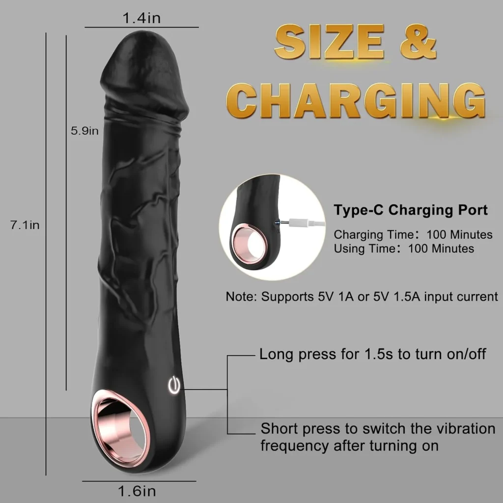 Realistic G Spot Dildo Vibrator in Pakistan