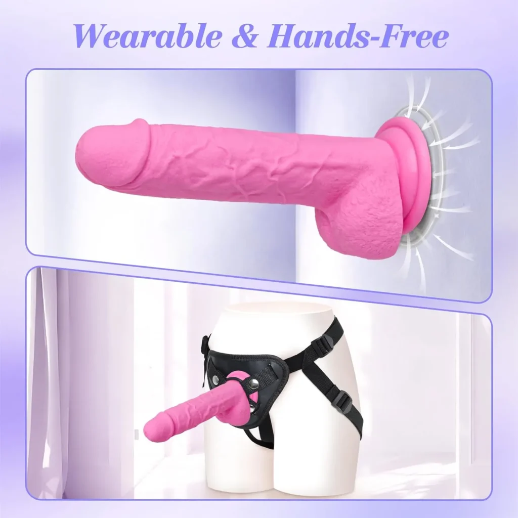 Realistic Silicone Strap On Dildo in Pakistan