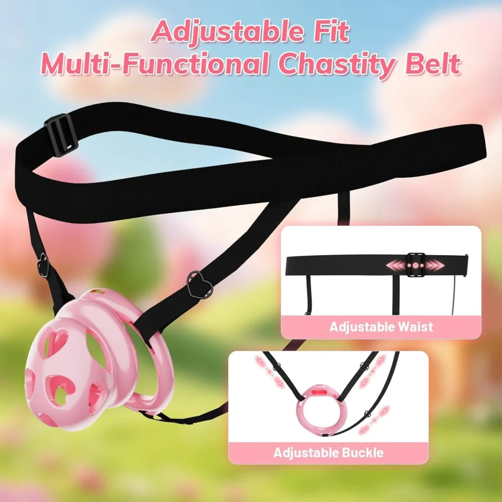 Soft Silicone Chastity Cage for Men
