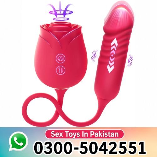 Thrusting G Spot Vibrator Dildo in Pakistan