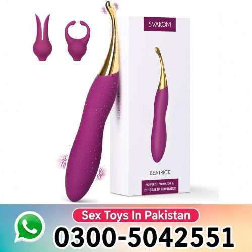 Clitoral G Spot Vibrator Dildo in Pakistan