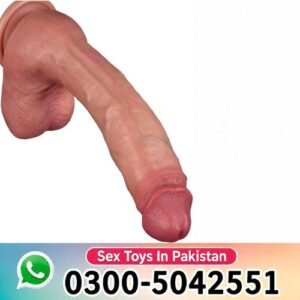 10 Inch Curved Realistic Anal Dildo in Pakistan