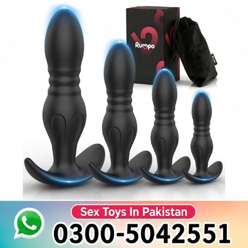 4 Size Silicone Anal Trainer Kit in Pakistan