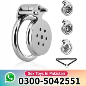 4 In 1 Flat Male Chastity Cage in Pakistan