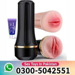 7 Inch Dual Sleeve Male Masturbator in Pakistan