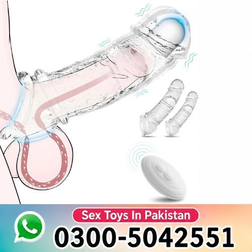 2 Pack Vibrating Penis Sleeve in Pakistan
