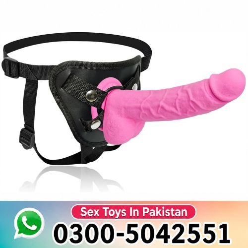 Realistic Silicone Strap On Dildo in Pakistan