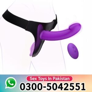 10 Mode Vibrating Strap On Dildo in Pakistan