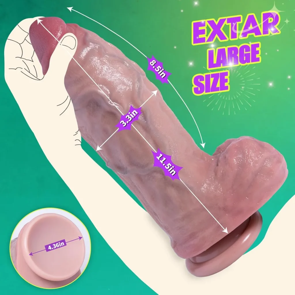 11 Inch Girthy Massive Huge Dildo in Pakistan