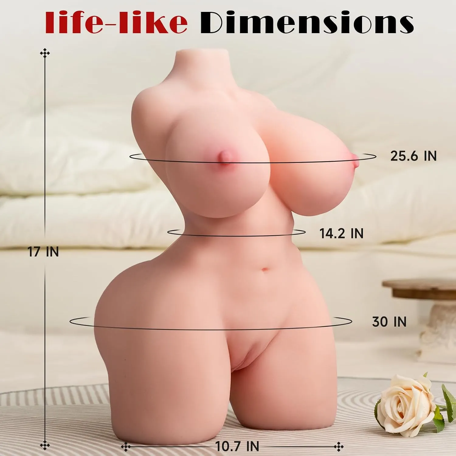 17 LB Realistic Sex Doll Torso in Pakistan