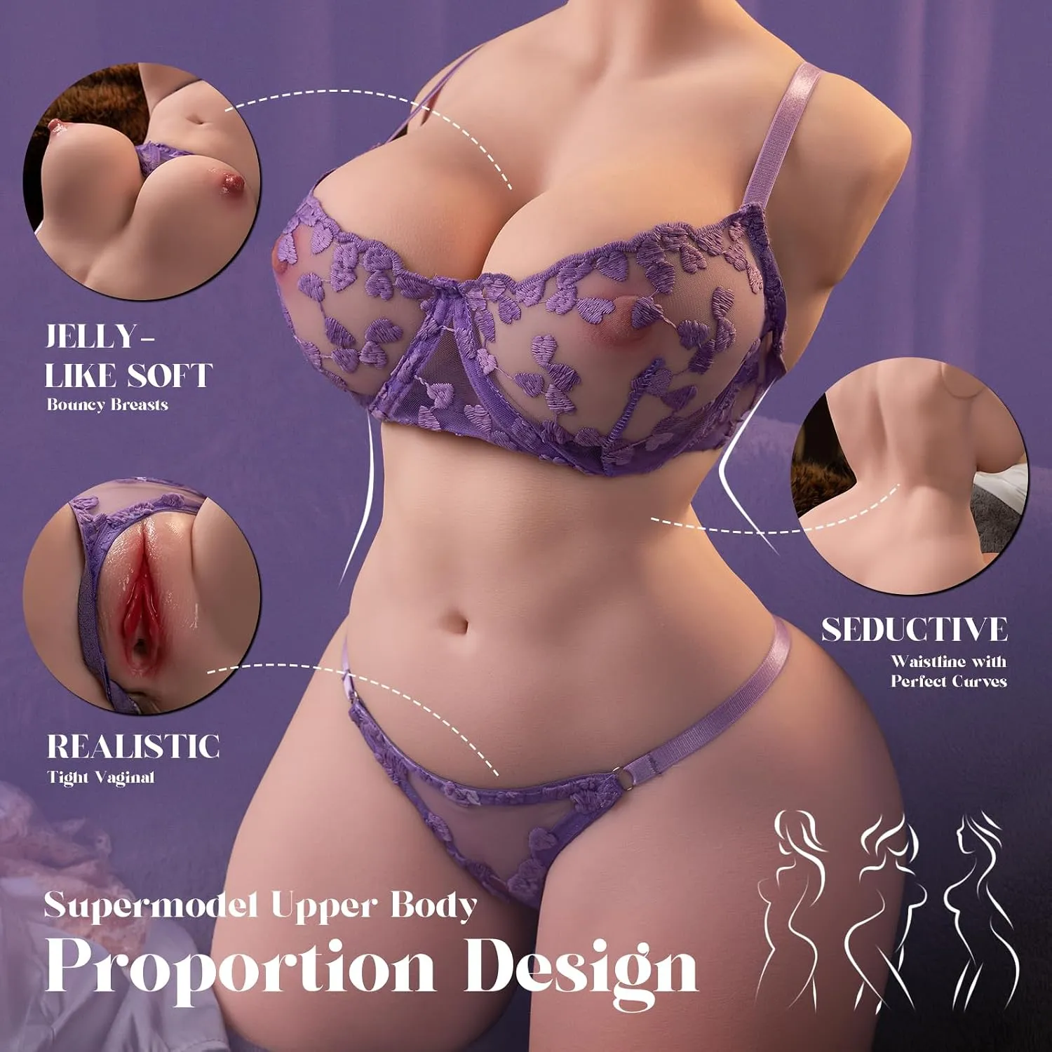 30 LB Adult Realistic Sex Doll Torso in Pakistan