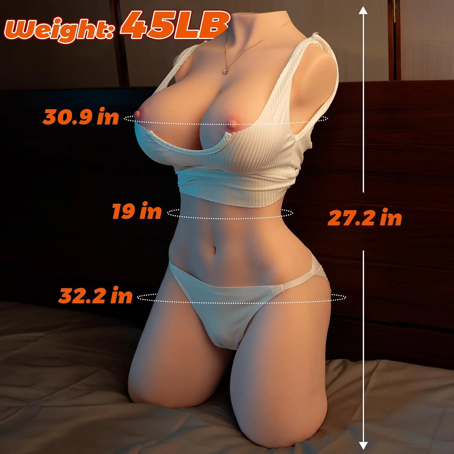 45 LB Life Size Sex Doll Torso in Pakistan