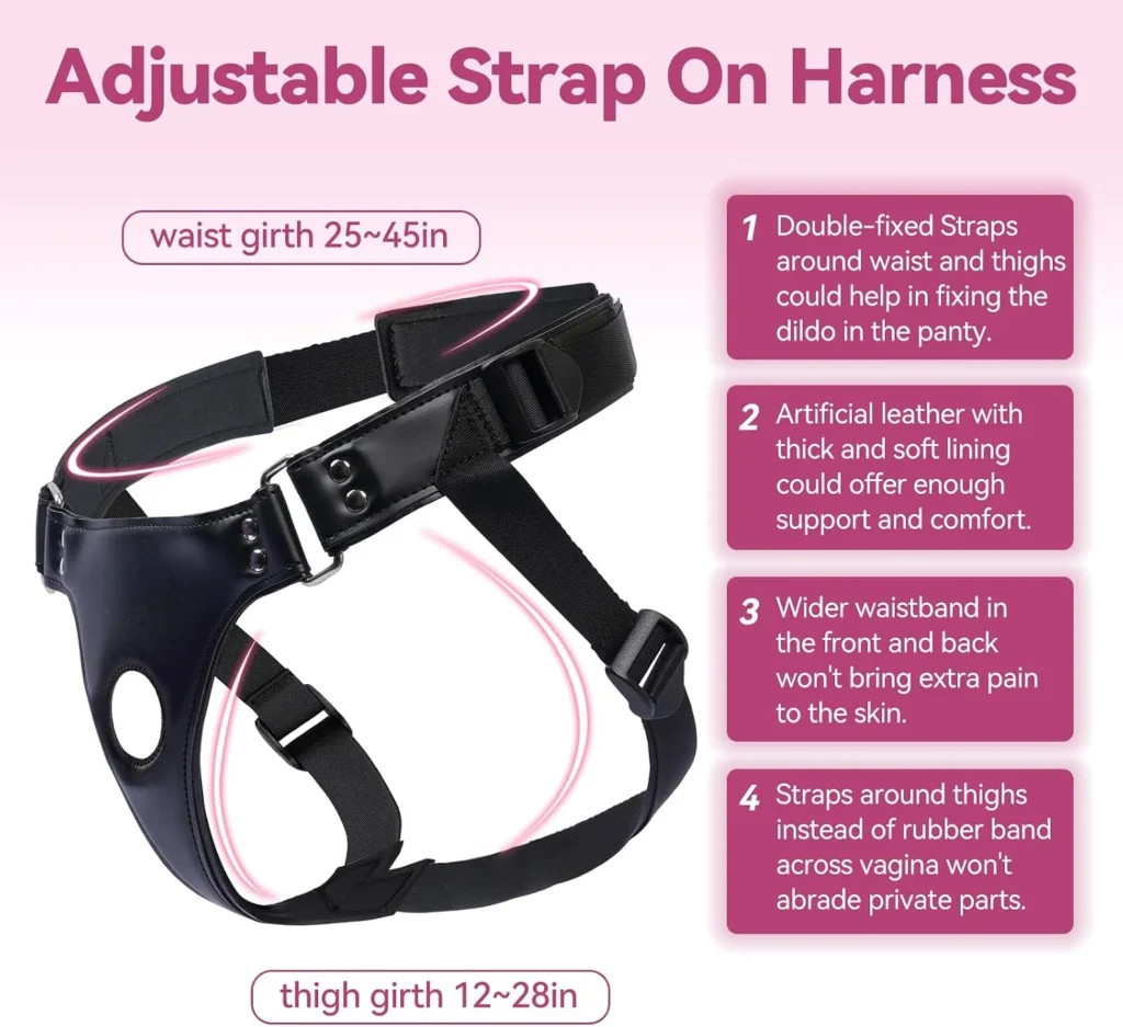 5 Inch Rechargeable Strap On Dildo