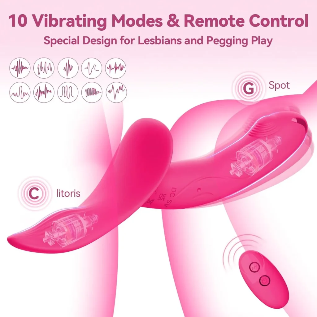 5 Inch Rechargeable Strap On Dildo