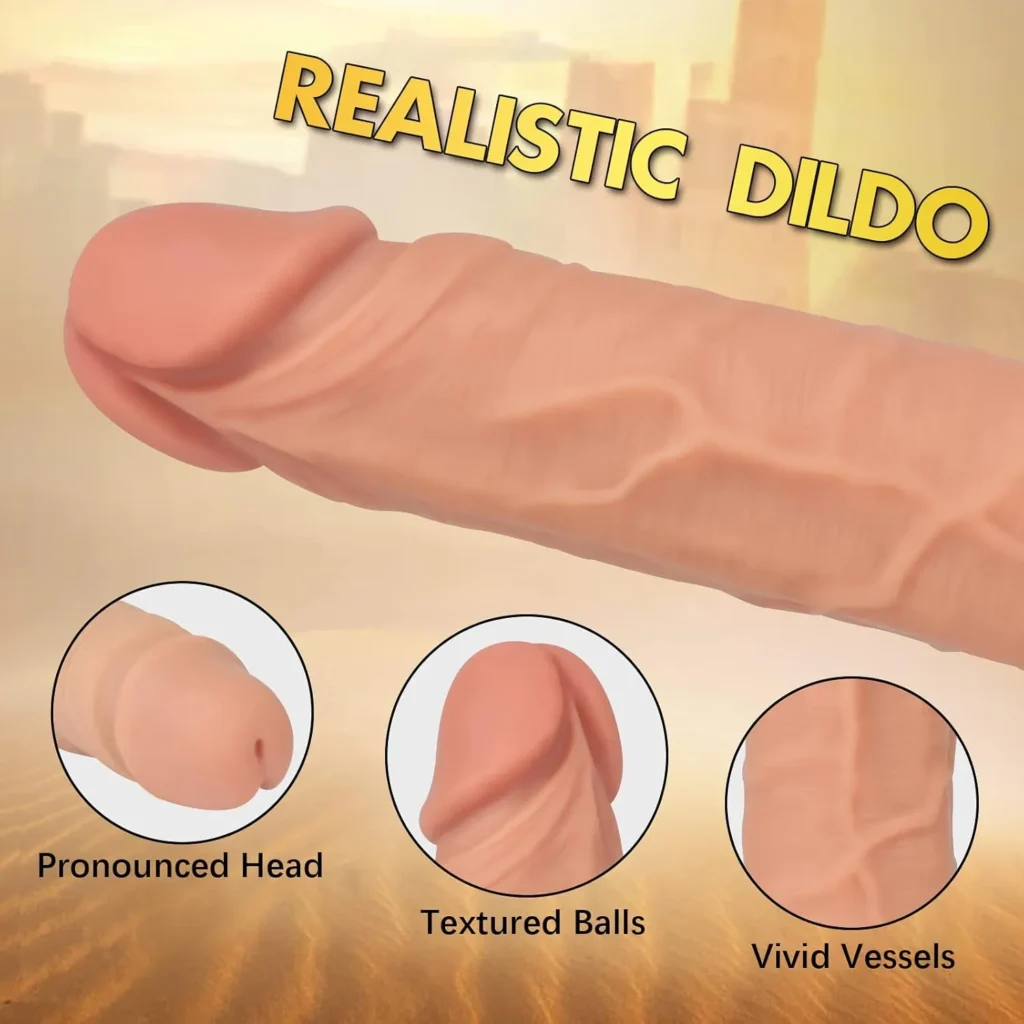 7 Inch Realistic G Spot Strap On Dildo