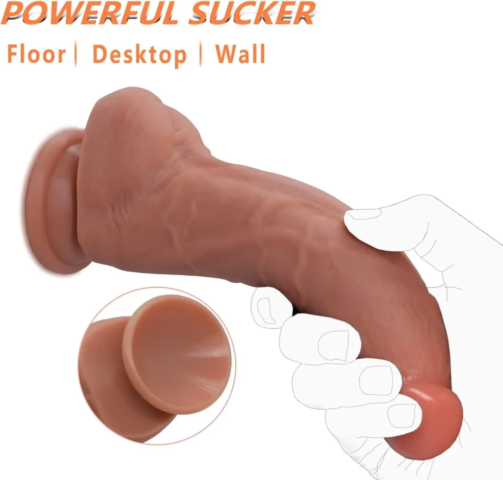 7 Inch Realistic Silicone Dildo in Pakistan