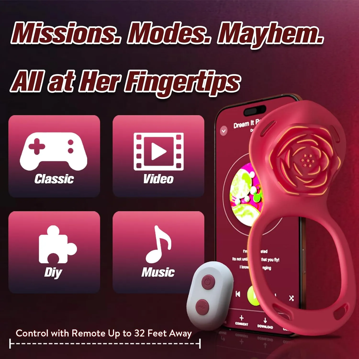 Best App Rose Wearable Vibrator in Pakistan