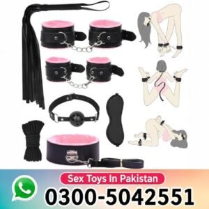 Buy 8 Piece BDSM Bondage Pink Kit in Pakistan