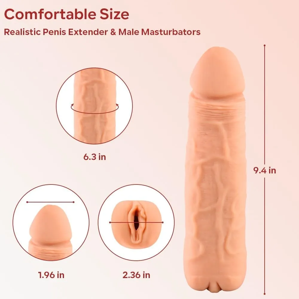 Buy Penis Extender Masturbator Sleeve