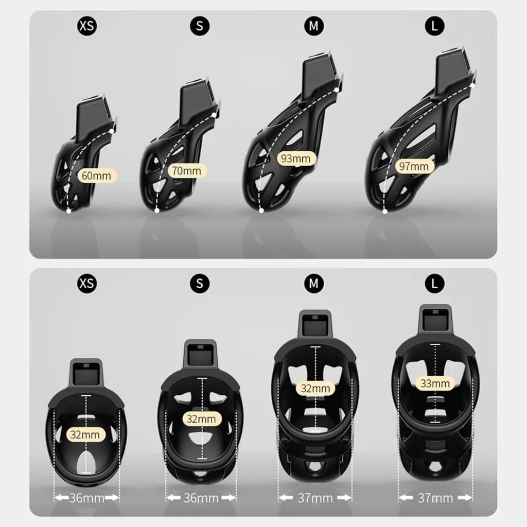 Lightweight Small Male Chastity Cage