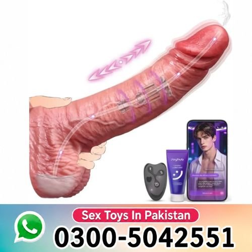 11 Inch Vibrator Remote Dildo in Pakistan