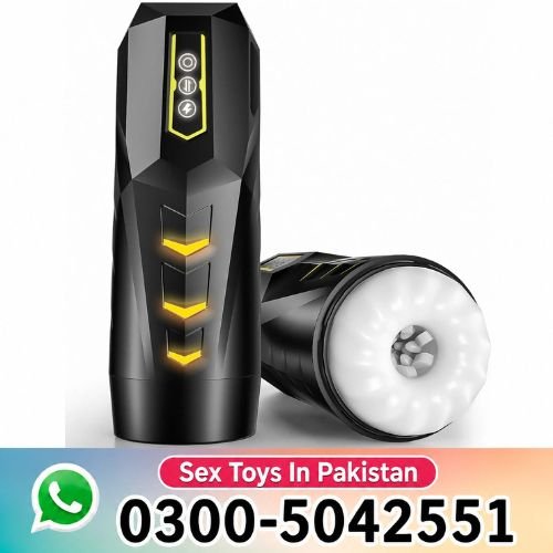 9 Mode Vibrating Male Masturbator in Pakistan
