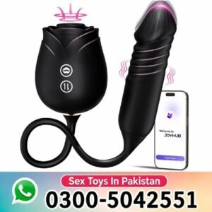 Best App Rose Sucking Vibrator Dildo in Pakistan