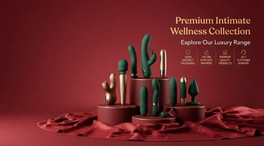 ISBShop premium intimate wellness collection featuring personal wellness products